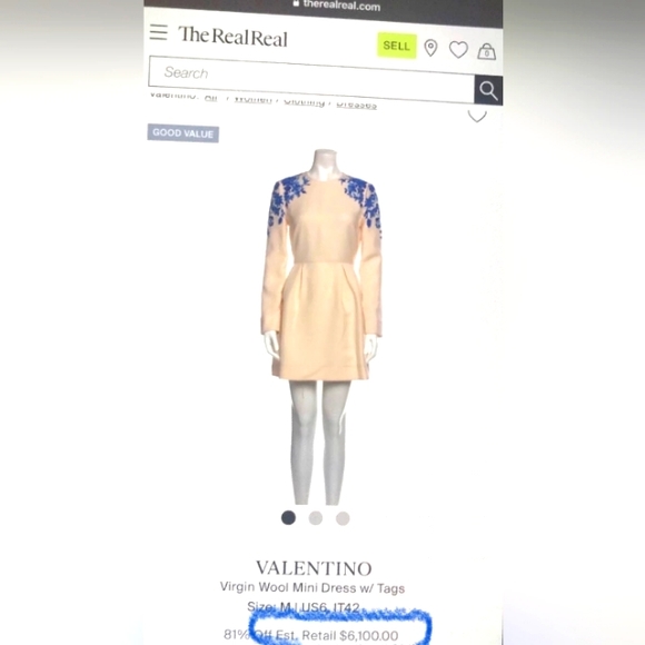 Valentino Dress - Picture 1 of 2